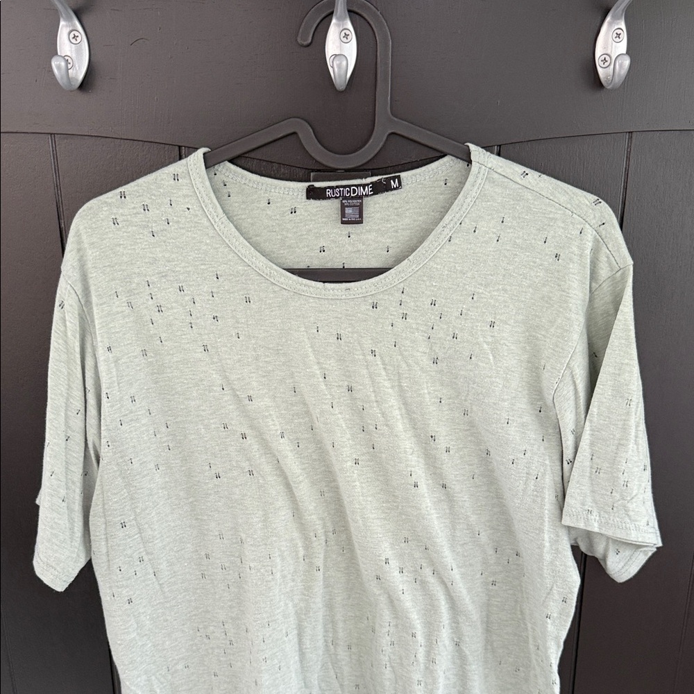 Rustic Dime Men's Light Green Short Sleeve Tee
